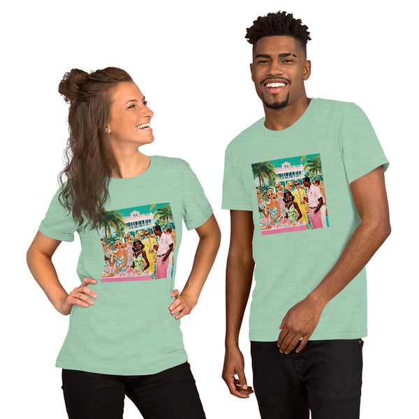 Palm Beach Party Unisex t-shirt
