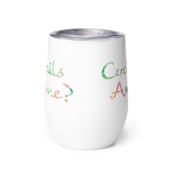 Cocktails Anyone? Wine tumbler