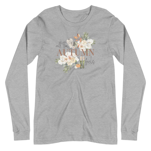 All The Autumn Feels Unisex Long Sleeve Tee