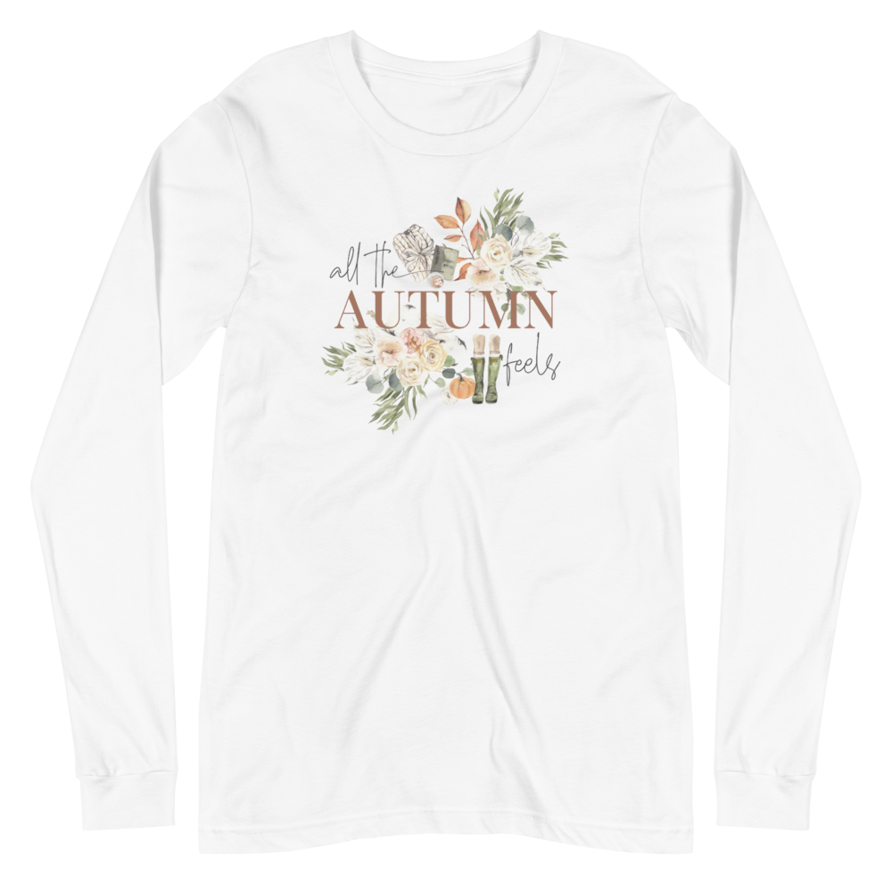 All The Autumn Feels Unisex Long Sleeve Tee