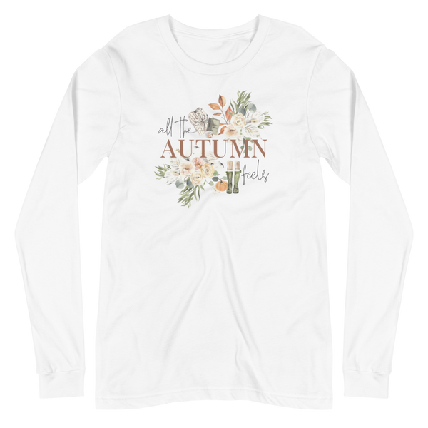 All The Autumn Feels Unisex Long Sleeve Tee