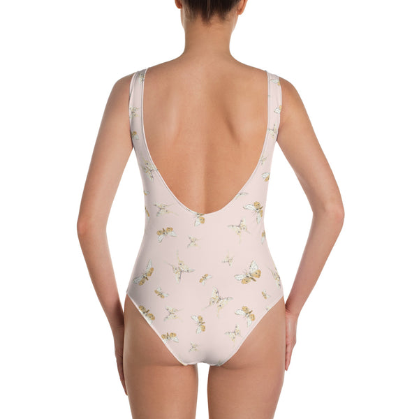 Ethereal Butterfly One-Piece Swimsuit
