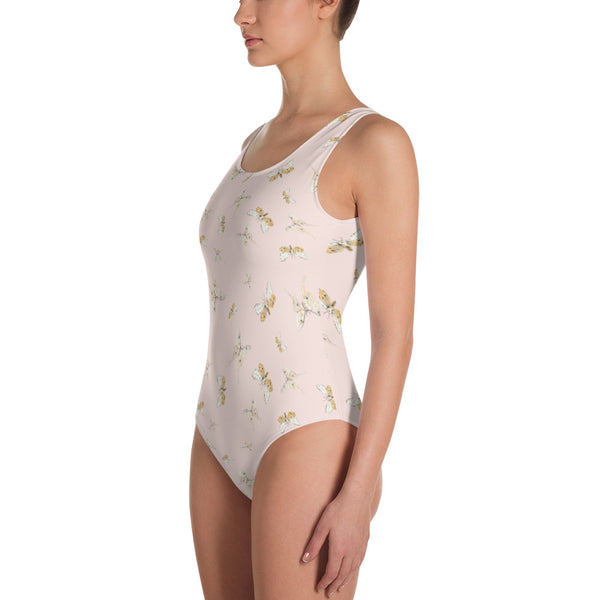 Ethereal Butterfly One-Piece Swimsuit