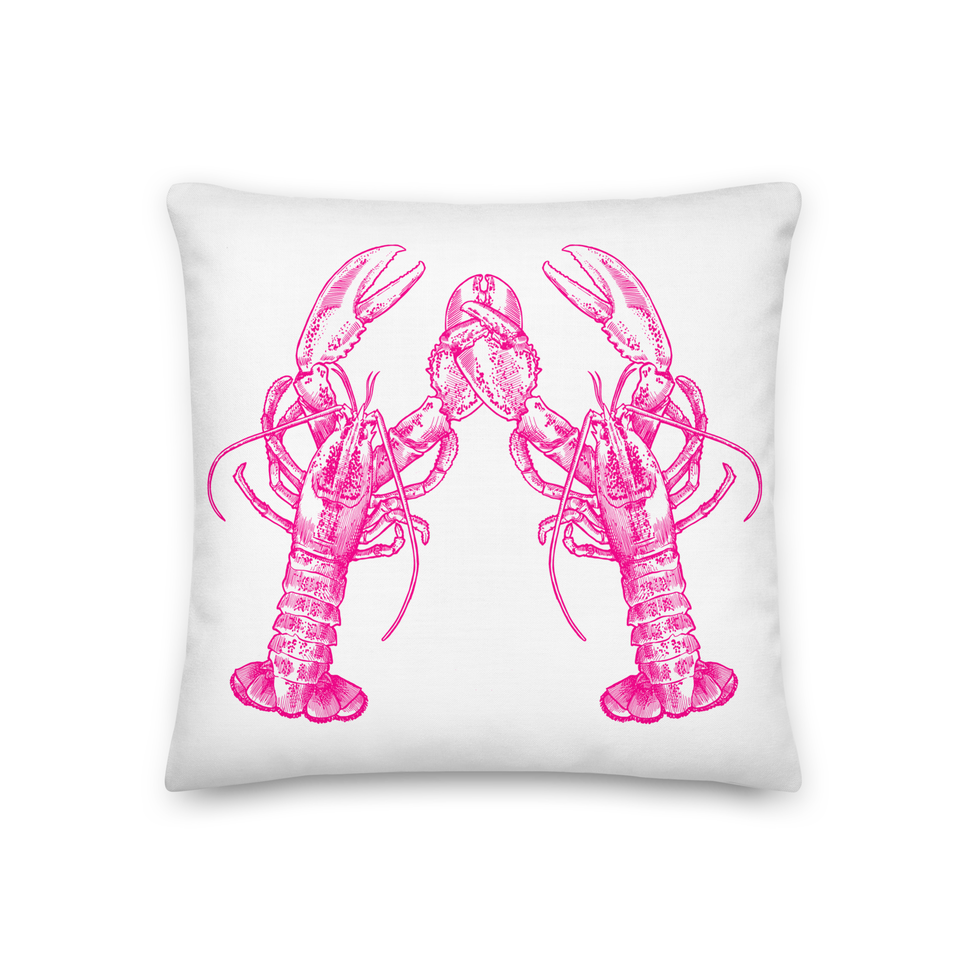 Lobster Love Premium Pillow