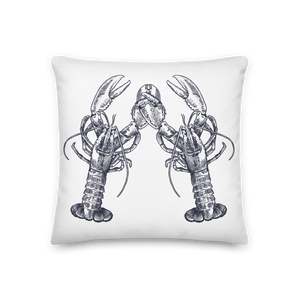 Nauti Love Lobster Premium Pillow
