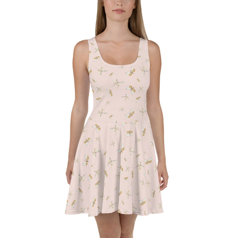 Ethereal Butterfly Skater Dress