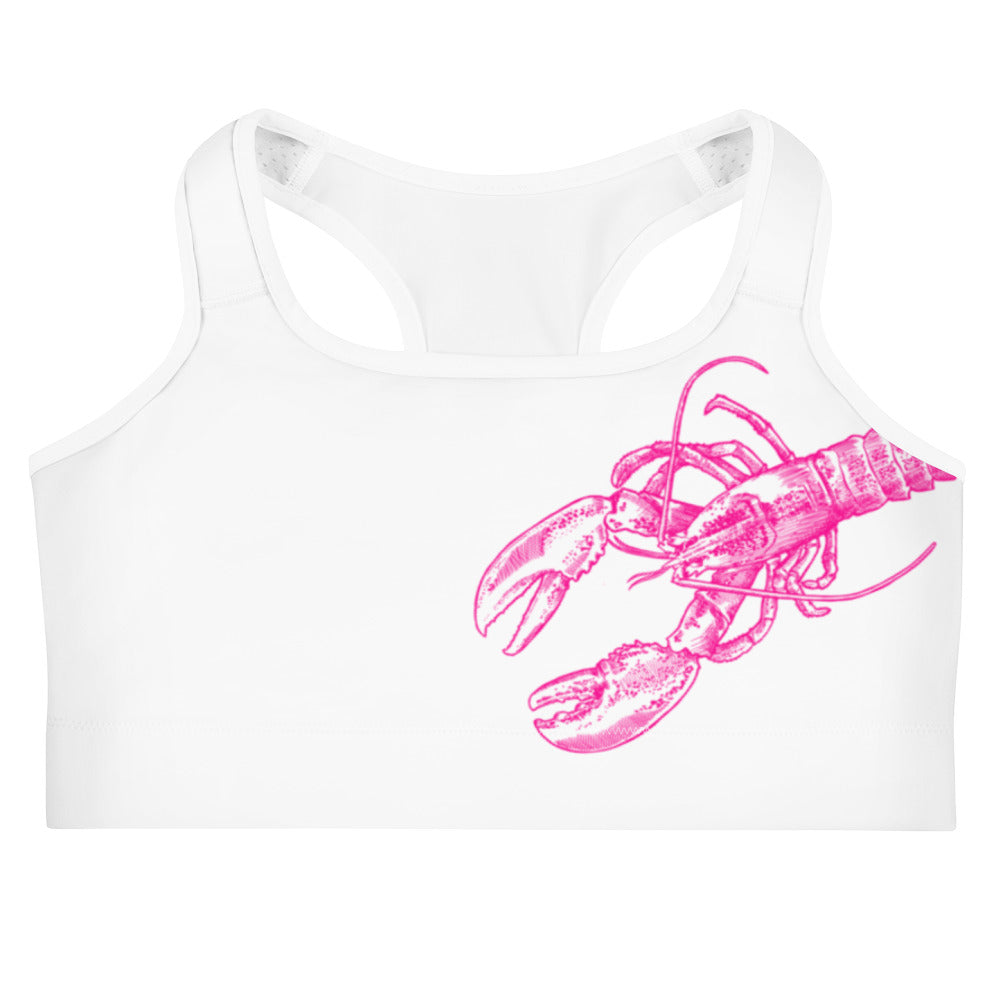 Pink Lobster Sports bra