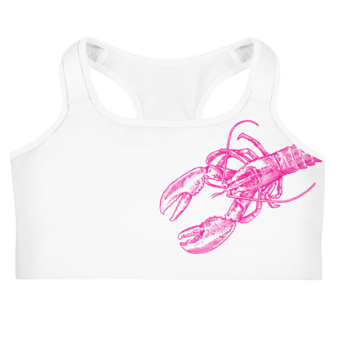 Pink Lobster Sports bra