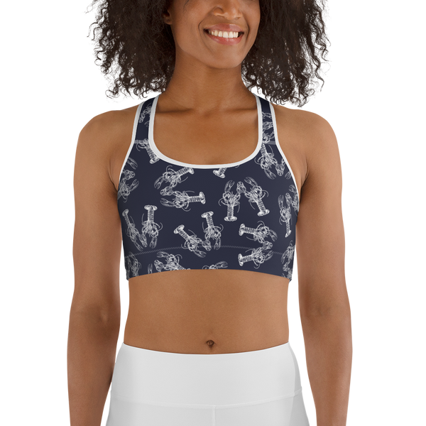 Nauti Love Lobster Sports bra
