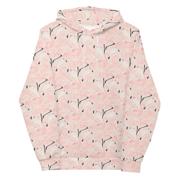 Happy Flamingo Unisex Hoodie