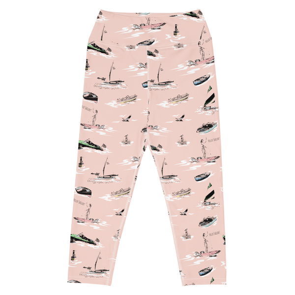 Hello Sailor! Yoga Capri Leggings