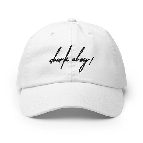 Shark Ahoy! Unisex Champion-brand Cotton Cap