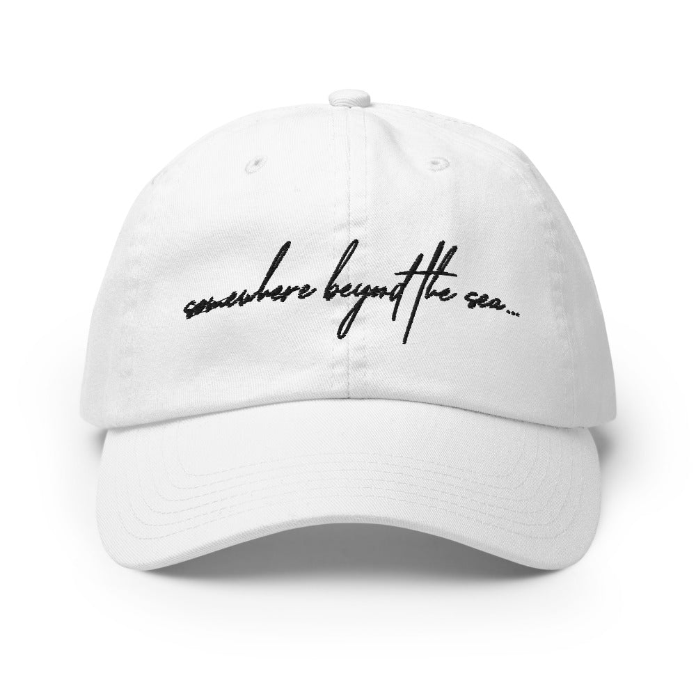 Somewhere beyond the sea Unisex Champion-brand Cotton Cap