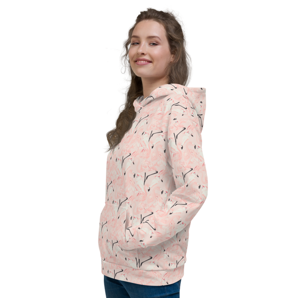 Happy Flamingo Unisex Hoodie