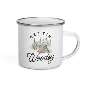 Gettin' Woodsy Enamel Mug
