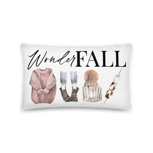 WonderFALL Throw Pillow