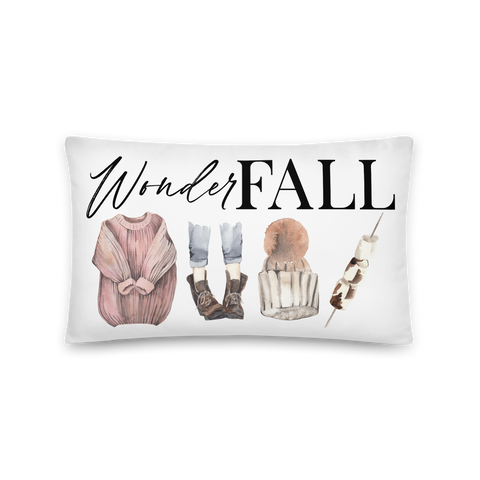 WonderFALL Throw Pillow