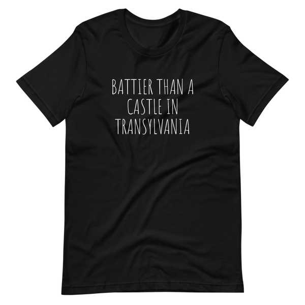Battier Than A Castle In Transylvania Short-Sleeve Unisex T-Shirt