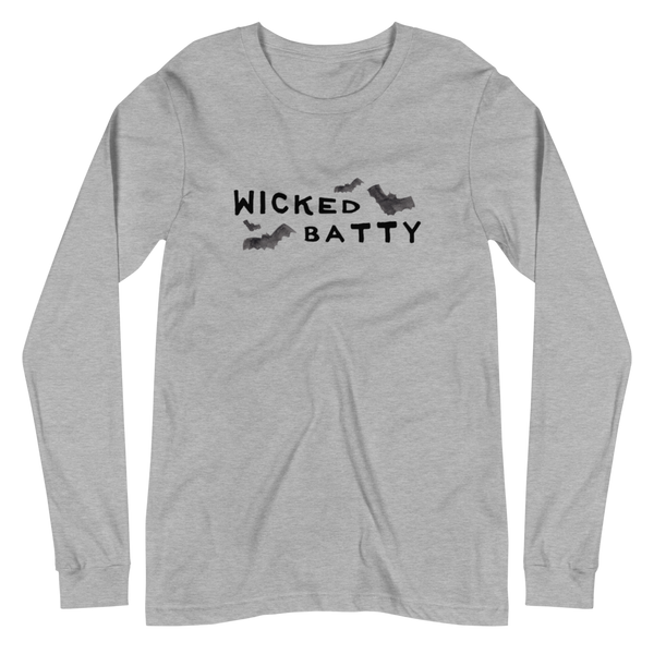 Wicked Batty Unisex Long Sleeve Tee