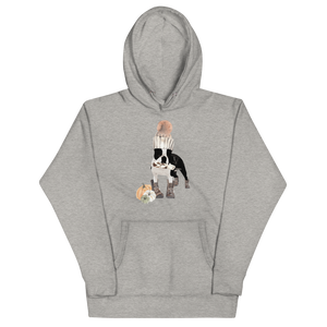 S'mores Anyone Boston Terrier Unisex Hoodie