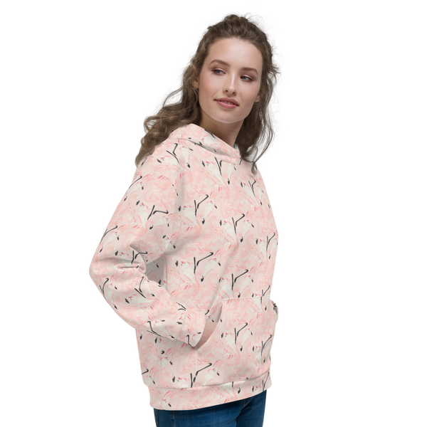 Happy Flamingo Unisex Hoodie