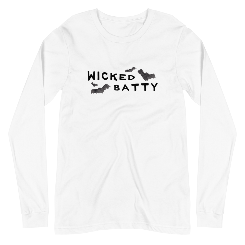 Wicked Batty Unisex Long Sleeve Tee