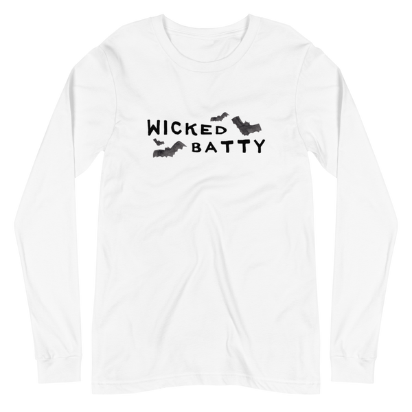Wicked Batty Unisex Long Sleeve Tee