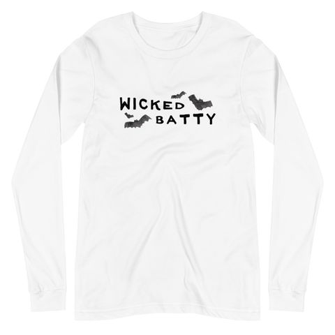 Wicked Batty Unisex Long Sleeve Tee