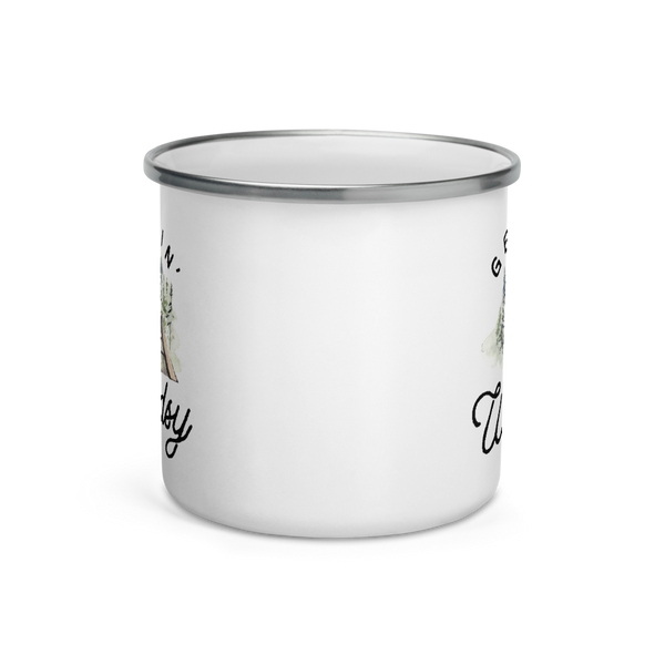 Gettin' Woodsy Enamel Mug
