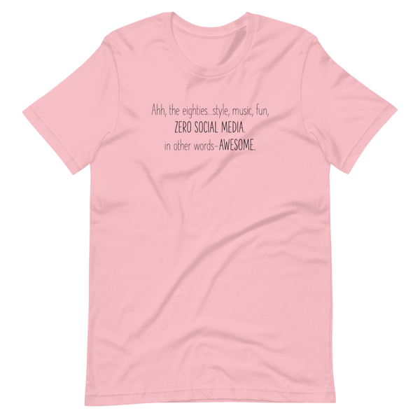Ahh the Eighties Short-Sleeve Unisex T-Shirt