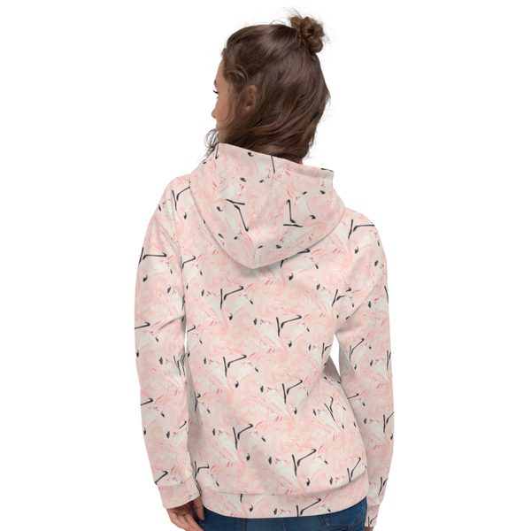 Happy Flamingo Unisex Hoodie