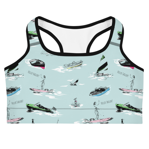 Hello Sailor! Sports bra