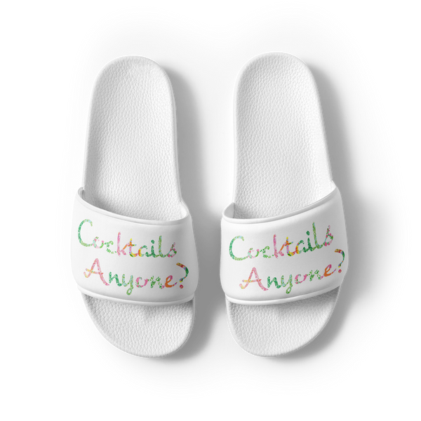 Cocktails Anyone? Women's slides